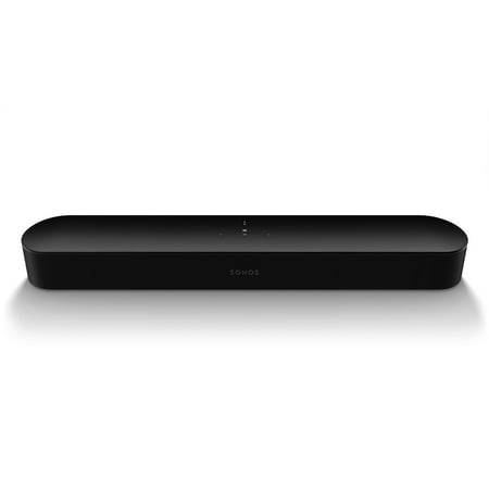 Open Box Sonos Beam Compact Smart Sound Bar with Dolby Atmos (Gen 2,Black)
