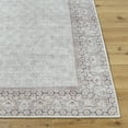 thumbnail image 3 of Livabliss x Our PNW Home Rainier Cottage Border Washable Runner Area Rug, 2'7" x 10', Cream/Tan, 3 of 10