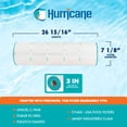thumbnail image 2 of Hurricane 4 Pack HF7468-04 Advanced Pool and Spa Filter Cartridge Replacement, 2 of 7