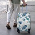 thumbnail image 3 of Pioneer Flower Floral Print Pattern Luggage Cover Fashion Suitcase Cover Baggage Covers Fit 25-28 Inch Luggage (Go Travel), 3 of 5