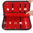 thumbnail image 3 of 20 Rejilla con Cremallera Caja de Almacenamiento de Reloj Caja de Presentación Bandeja Tienda Soporte de Joyería Contenedor Hugo Estuche de almacenamiento, 3 of 10