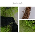 thumbnail image 5 of Halloween Crow Wreath with Artificial Greenery, Door Decoration for Home Indoor Outdoor Party,Halloween Christmas Decorations,13.78 inch, 5 of 9