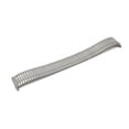 thumbnail image 2 of Bandini 21mm Silver Tone Stainless Steel Stretch Watch Strap for Men, Straight End, Metal Expansion Watch Band, No Buckle, 2 of 6