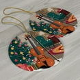 thumbnail image 3 of Violinist Playing Violin Christmas Ornament 2025, Personalized Violin Musical Instrument Ornament, Custom Violin Player Name Xmas Tree, Gifts for Violin Lovers, 3 of 5