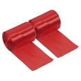 thumbnail image 1 of Unique Bargains Ruban d'Arrivée Satin 5cmx8m Ruban Poly Athlétisme Sprint Course Course, Rouge Lot de 2, 1 of 5