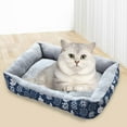 thumbnail image 3 of Lit pour Chat et Chien, Lit pour Animal Chaud et Réchauffant, Lit de Couchage Confortable pour Chats, 3 of 7