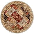 thumbnail image 1 of Safavieh Tapis Rond 5 Pieds3 Pouces Tissé à la Machine en Gris, 1 of 8