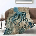 thumbnail image 2 of Yibo Fall Pumpkin Maple Leaves Blanket Flannel Soft and Comfortable Anti-static Bed Sofa Blanket, 2 of 8