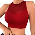 thumbnail image 5 of SNKSDGM Female Spaghetti Strap Tank Top Cropped Cami V Neck Tank Tops for Women Plus Size Women Contrast Lace Trim Crop Tank Top Sexy Vintage Spaghetti Strap Camisole Summer Streetwear L, 5 of 6
