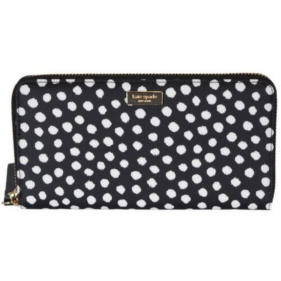 Kate Spade Shore Street Lacey Zip Around Dot Clutch Wallet