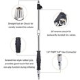 thumbnail image 2 of SAFELIFE 1/4" FNPT Extended Reach Dual Head Air Chuck, 14.6'' Extended tilt lock tire pump chuck with grip handle, 2-way Connecti 9.4inch, 2 of 5
