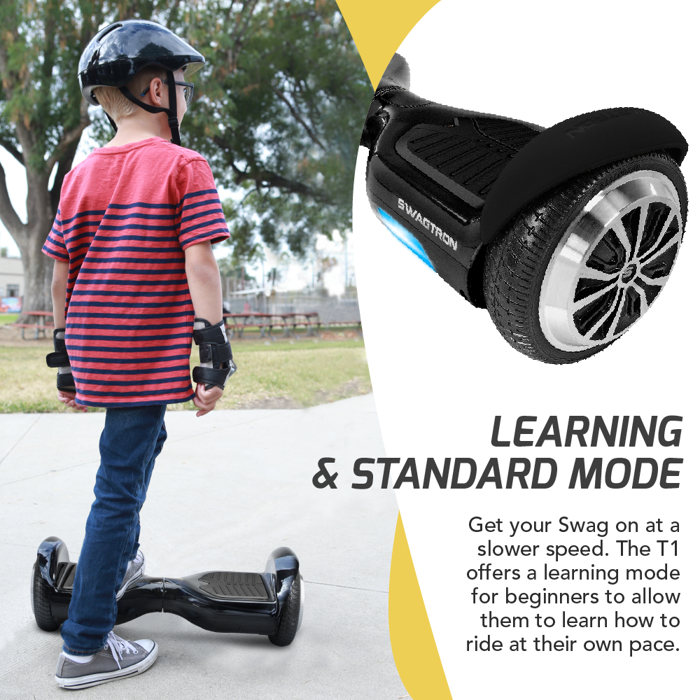 Swagway T1 - Self-balancing scooter - 8 mph - white - image 5 of 8