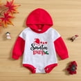 thumbnail image 3 of URMAGIC Newborn Baby Boy Girl 1st Christmas Outfit Crewneck Overisized Sweatshirt Romper Bodysuit Fall Winter Clothes 0-18 Months, 3 of 3