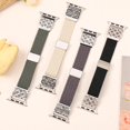 thumbnail image 5 of Wearlizer Slim Braided Magnetic Band Compatible with Apple Watch Band 38/40/41/42/44/45/46/49mm Women, 16mm Stretchy Nylon Celtic Knot Dressy Strap for iWatch Series 11 10 9 8 7 SE Ultra 3 2 1, 5 of 8