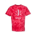 thumbnail image 1 of Happy Or Sad Tie-Dye Crystal Men -Smartprints Designs, Male Large, 1 of 2