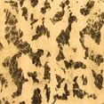 thumbnail image 1 of Ahgly Company Indoor Square Abstract Brown Modern Area Rugs, 7' Square, 1 of 4
