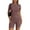 #4Coffee, variant on 2 Piece Workout Set for Women Short Sleeve Crop Top High Waist Biker Shorts Yoga Outfits