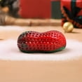 thumbnail image 6 of Christmas Dog Toy Indestructible High Elasticity Chew Ball Bone Shaped Dental Cleaning Interactive Training Toy for Small Medium Dogs Festive Red Green Gradient Pet Gift, 6 of 6