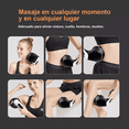 thumbnail image 3 of Masajeador De Espalda De Cuello De Mano Electrico Blanco con Negro, 3 of 5