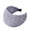 Grey, variant on French Vintage Wide Lace Headband ,Elegant White Hair Ornament for Women, Double-Layer Lace Anti-Slip Wide Side Lace Headband, Non-Skid Hair Band for Yoga & Makeup,Black