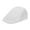 White, variant on Bunblic Beret Cap Men Flat Cap Breathable Herringbone Hats Peaked Hat Flap Cabbie Hat Painter Hats for Golf Gardening Driving Fishing White