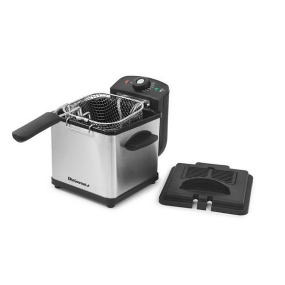 Maximatic EDF1607X 1.6 qt. Deep Fryer with Basket&#44; Stainless Steel