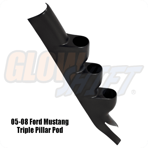 20052014 Ford Mustang Hardtop Triple Gauge Pillar Pod