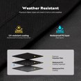 thumbnail image 1 of VIVOHOME Housse de Support pour Bûches de Bois de Chauffage de 12 Pi, Oxford 600D Robuste, Double Couche, Support de Rangement pour Bois de Chauffage Extérieur Résistant aux Intempéries Co, 1 of 1