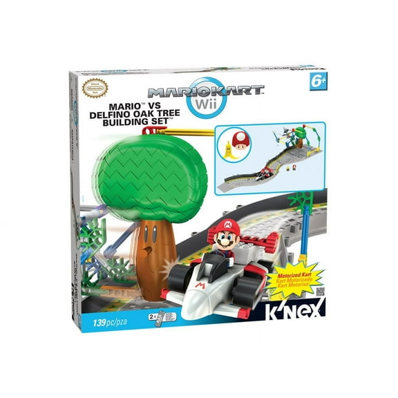 Super Mario Mario Kart Wii Mario vs Delfino Oak Tree Set