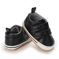 thumbnail image 5 of 0-18M Infant Baby Boys Girls PU Leather Soft Rubber Sole Sneakers Kids Anti-Slip Walking Shoes, 5 of 8