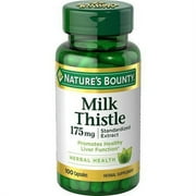 Nature's Bounty Milk Thistle 175mg, 100 Caplets