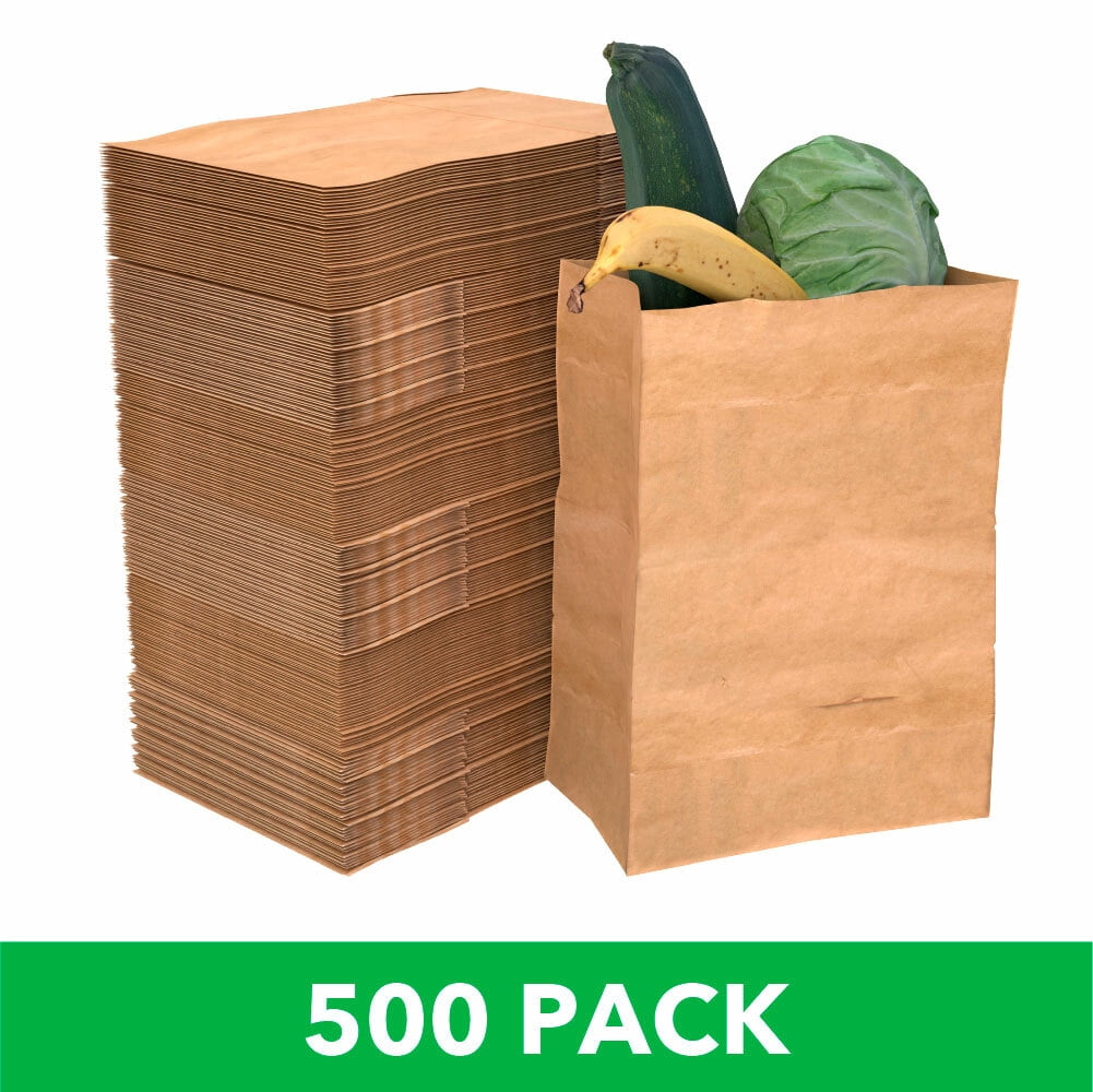 4.5 Gal. 1/8 Kraft Sack Bundle, 500-Count