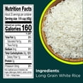 thumbnail image 4 of RiceSelect® Texmati White Rice, Gluten-Free, Non-GMO, 32 oz Jar, 4 of 16
