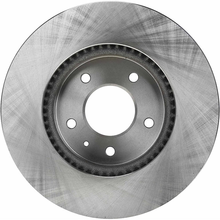 AutoShack 11.65" (296 Mm) Front Vented Drilled & Slotted Brake Rotors Coated Replacement For 2007-2009 Chevrolet Equinox 2008-2010 Saturn Vue Silver Zinc Coated 2-PC Set SilverShield Pro, Rotors - Canada
