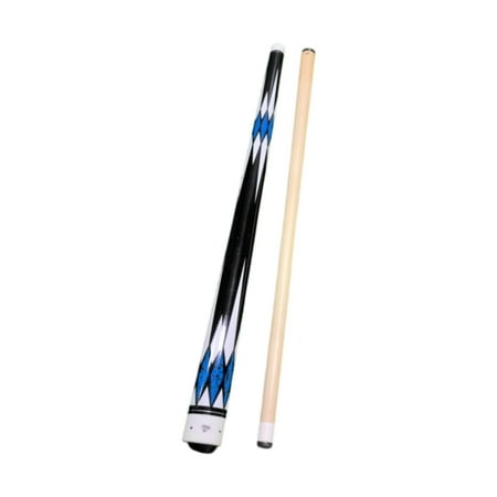 XLWLLNJ 57" Pool Cue Stick Professional with 13mm Tip Versatile 2 Section for Adults Blue
