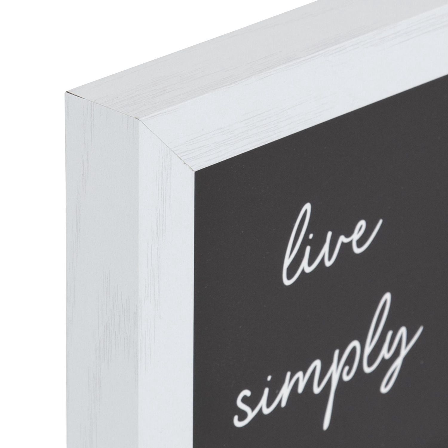 Live Simply 6x6 Framed Accent Art