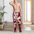 thumbnail image 2 of Honiee Buffalo Plaid Love And Gnome for men - a sleek fusion of Straight Pajama Pants, versatile Lounge Pants, and cozy Sleepwear, all rolled into one-XX-Large, 2 of 6