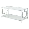 thumbnail image 2 of Convenience Concepts Table Basse Carrée Chromée, 2 of 2