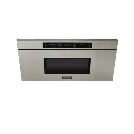 Dacor - 30" 1.2 Cu. Ft. Built-In Microwave Drawer with Multi-Sequence Cooking and Smart Moisture Sensor - Silver stainless steel