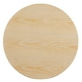 thumbnail image 2 of Modway Lippa 28" Round Modern Wood & Metal Bar Table in Natural/White, 2 of 6