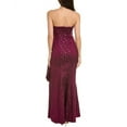 thumbnail image 2 of Theia womens  Fit-and-Flare Gown, 12, Pink, 2 of 3