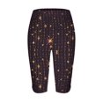 thumbnail image 4 of kaondbfi Leggings for Women Plus Size Knee Length No Pockets High Waisted Yoga Pants Soft Workout Tights, 4 of 5