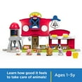 thumbnail image 6 of Little People Caring For Animals Farm Playset with Farmer Jed Figure, 6 of 12