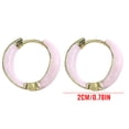 thumbnail image 2 of Amzcrzy Ear Pendants Hoop Earrings Temperament Fashion Versatile High-End Earrings Spring Small and Fresh Holiday Decorations Hanging Decor Garden Decorations Christmas Decorations, 2 of 2