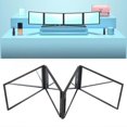 thumbnail image 4 of 4 Way Mirror For Hair Cutting - 360 Degree Handheld Desktop Mirror - Trifold Self Haircut Mirror, 4 of 4