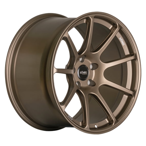 Konig Forged F5R 18x12 5x114.3 ET20 Satin Bronze Wheel (Knurled Bead)