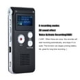thumbnail image 2 of Enregistreur Téléphonique Audio Numérique Intelligent 8 Go Dictaphone Lecteur de Musique MP3 Activité Vocale Répétition A-B, 2 of 7