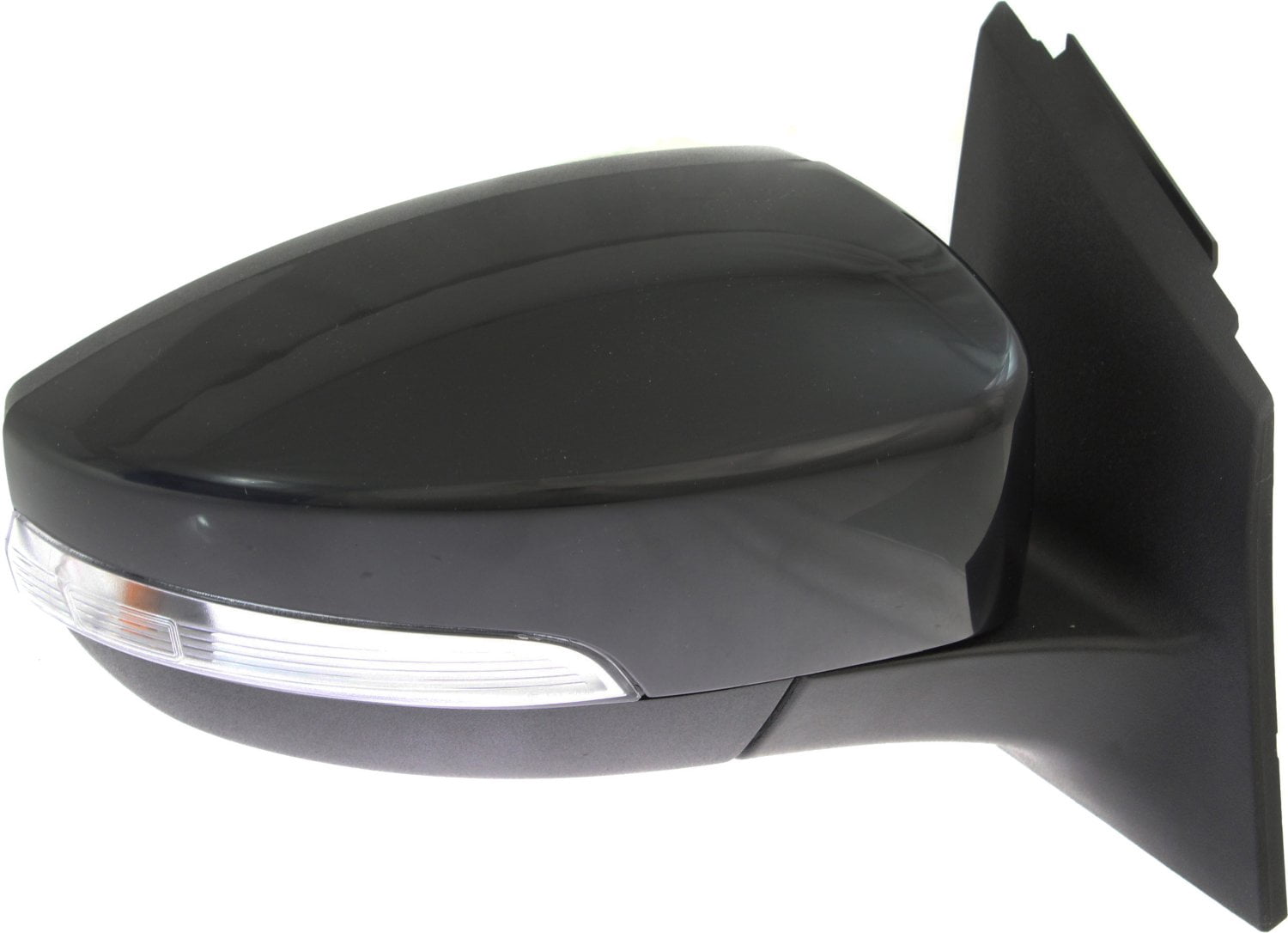 Mirror Compatible With 2015-2016 Ford Focus Right Passenger Side Heated w/ Blind Spot Corner Glass In-housing Signal Light Paintable Kool-Vue