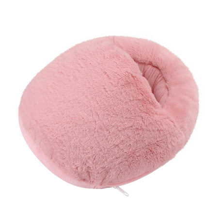 Wovilon Foot Heated Warmer Slippers Portable Feet Warmers With Electric Heating Pad