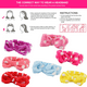 thumbnail image 4 of Diadema de spa, diadema de vellón coral, diadema de maquillaje, diadema cosmética para lavarse la cara, diademas de lazo para la ducha, diademas de tela de rizo para mujeres, banda para el vello, 4 of 5